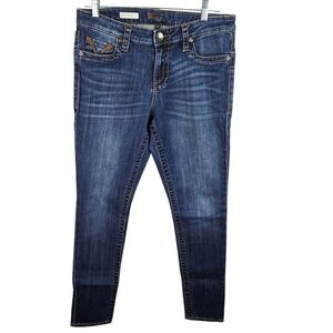KUT from the‎ Kloth Ursula Ankle Skinny Jeans Womens Size 10 Dark Wash Denim